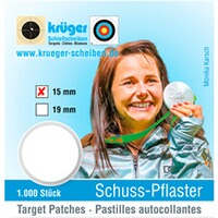 Schusspflaster – 1.000 Stück, Krüger Druck + Verlag