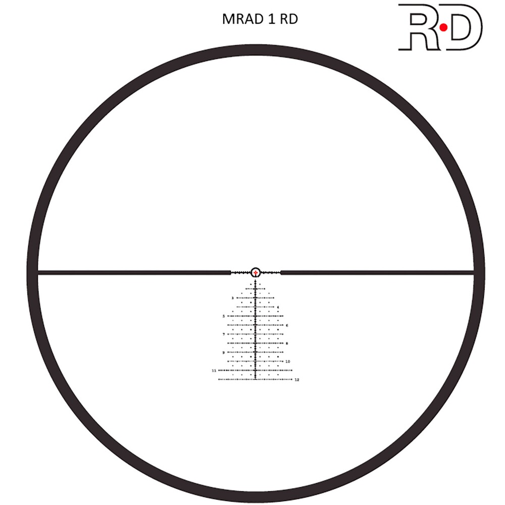 Zielfernrohr MeoPro R6 4,5-27x50 RD, Meopta