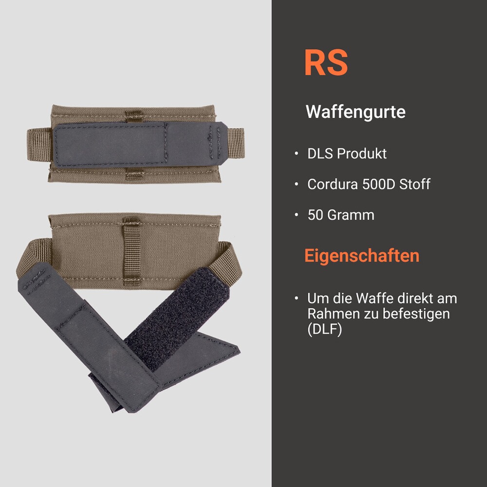 Waffengurt RS, Vorn