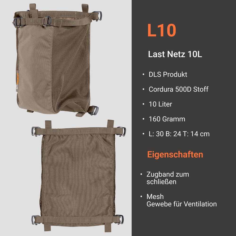 Lastnetz L10, Vorn