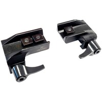 Aufkippmontage Quick Release für Picatinny-Profil, ZF-Schiene, 2-teilig, Rusan