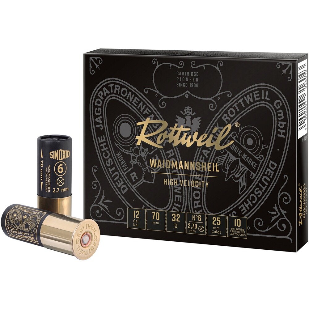 12/70 Waidmannsheil HV Streu 2,7mm 32g, Rottweil