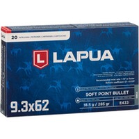 9,3x62 Mega Teilmantel SP 18,5g/285grs., Lapua
