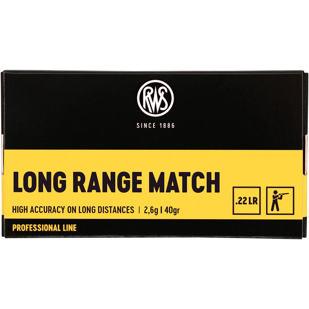.22 lfb. Long Range Match 2,6g/40grs.