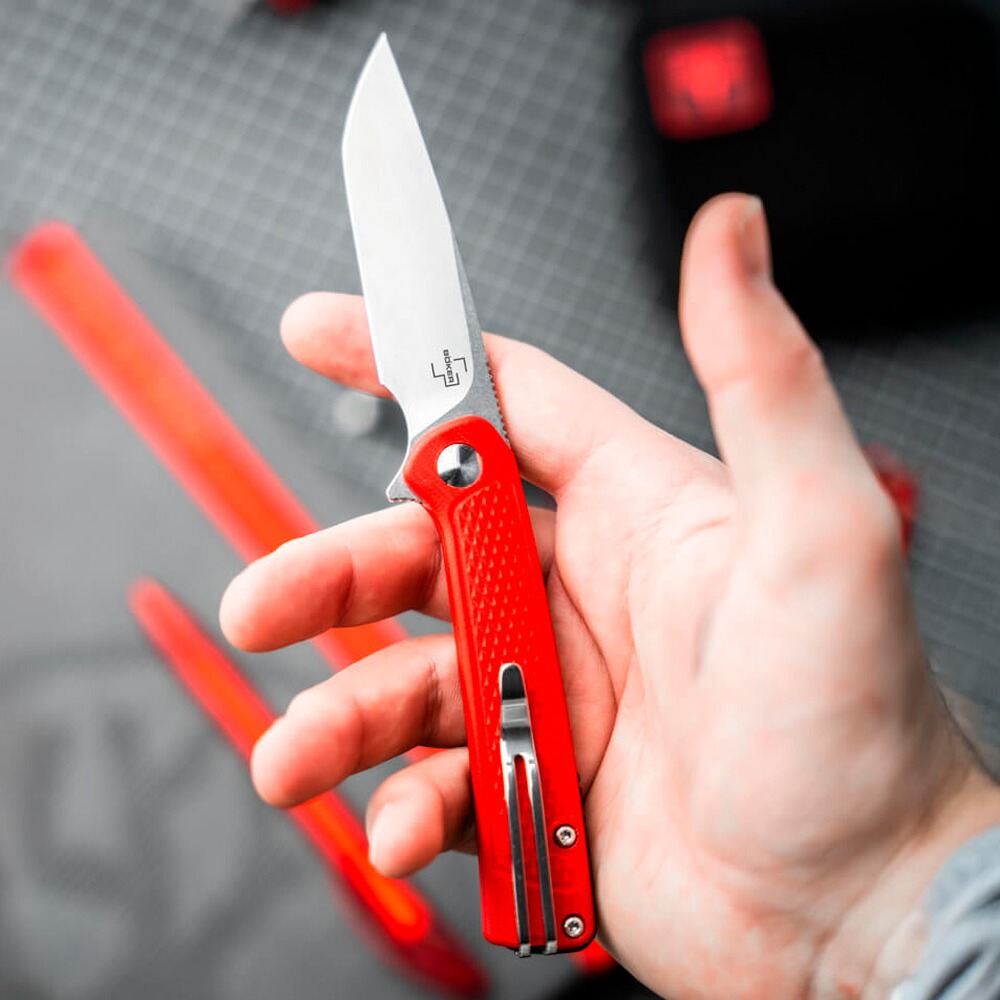 Klappmesser Fire Ant Red, Böker Plus