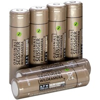 Lithium-Ionen-Akku 18650 – 6 Stück, SEISSIGER