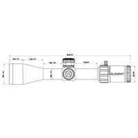 Zielfernrohr Helix HDLR 2-16x50 SFP, Element Optics