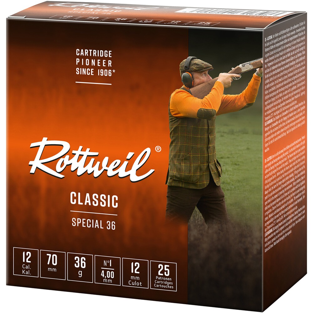 12/70 Special 36 4,0mm 36g, Rottweil