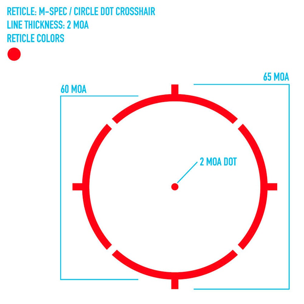 Leuchtpunktvisier UltraShot M-Spec MDS, Sightmark