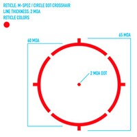 Leuchtpunktvisier UltraShot M-Spec MDS, Sightmark