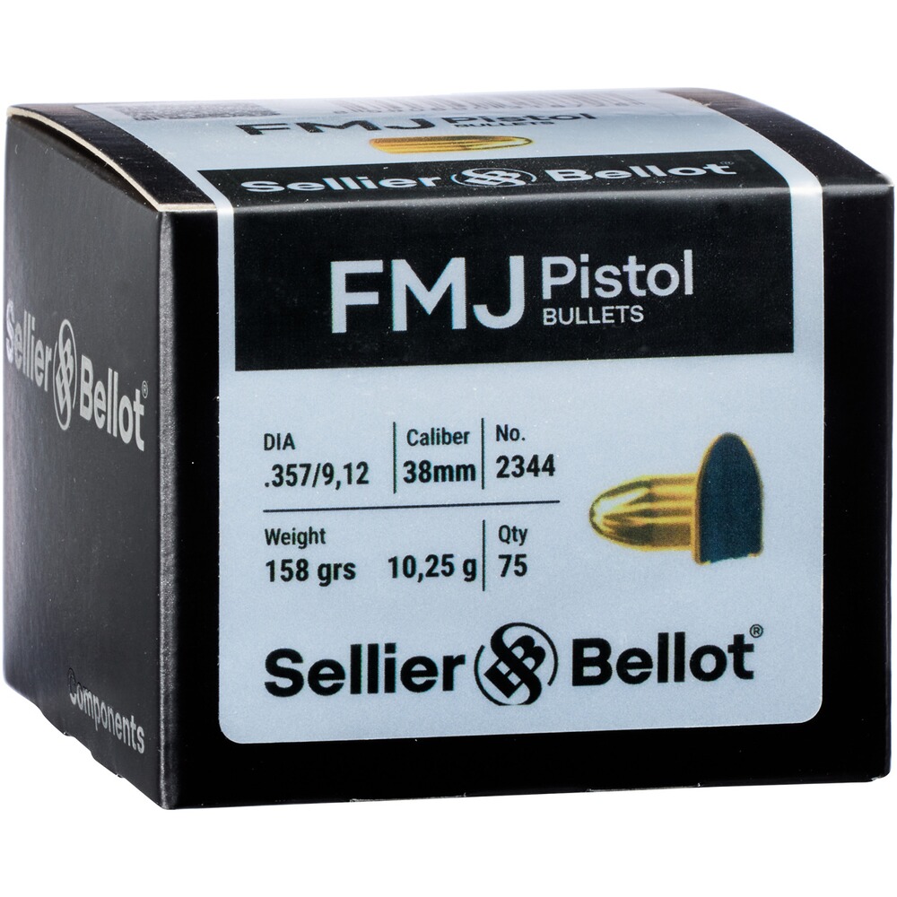 Geschosse .357 Vlm Rubdkopf 10,2g/158grs.