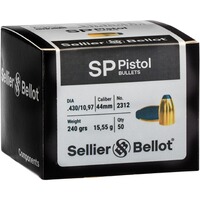 Geschosse .429 Tlm FK 15,6g/240grs., Sellier & Bellot