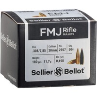 Geschosse .308 Vlm BT 11,7g/180grs., Sellier & Bellot