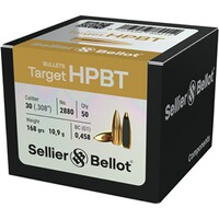 Geschosse .308 Target HPBT 10,9g/168grs., Sellier & Bellot