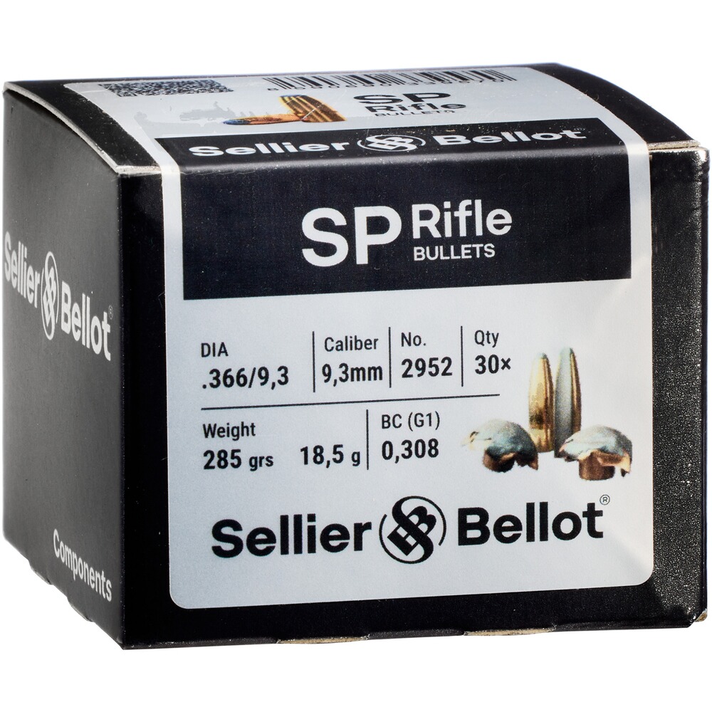 Geschosse .366 Tlm Rd 18,5g/285grs, Sellier & Bellot