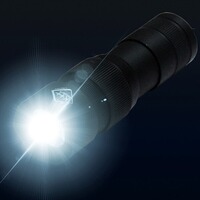 Taschenlampe 2in1 "Pro Alarm", KH-Security