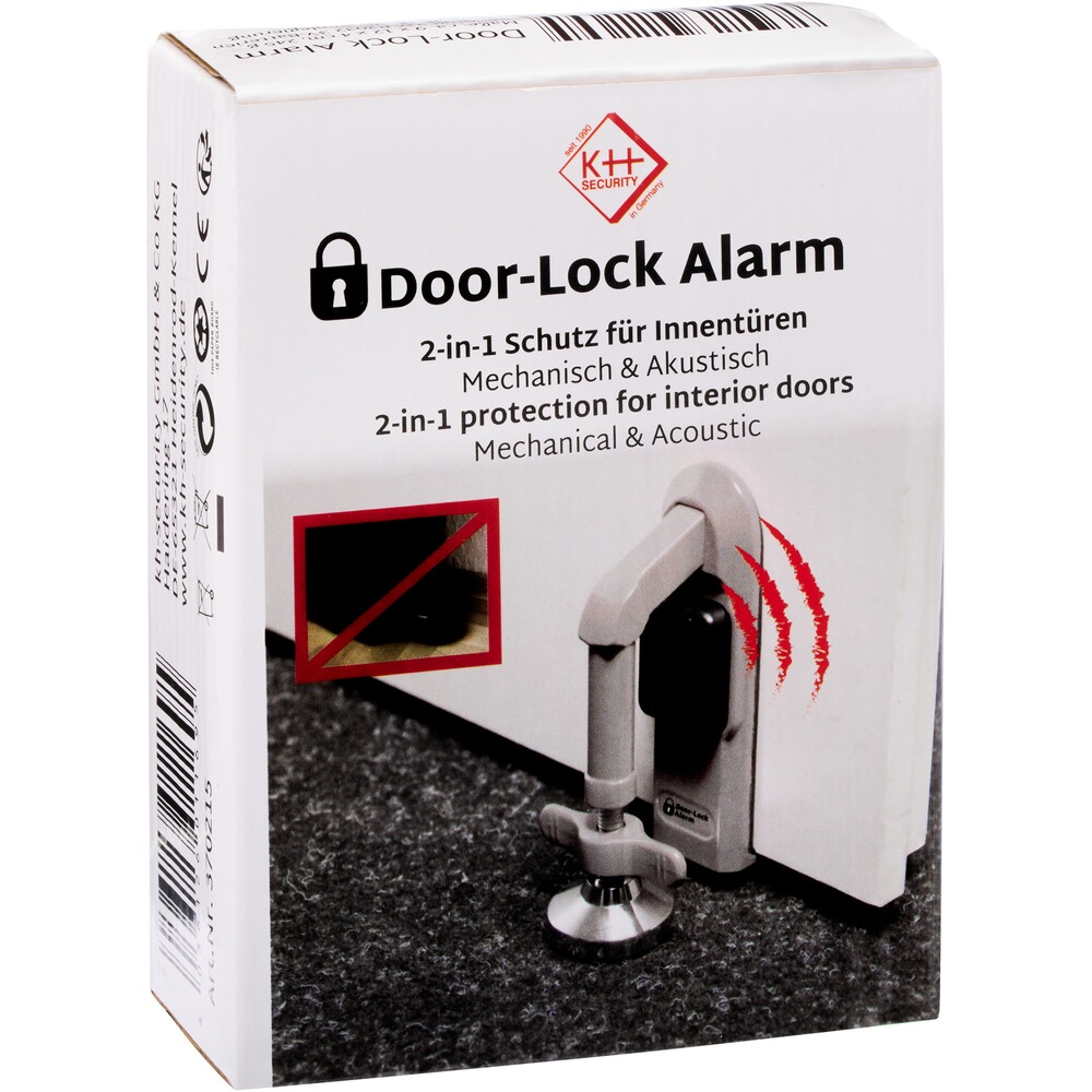 Einbruchschutz Door-Lock mit Alarm, KH-Security