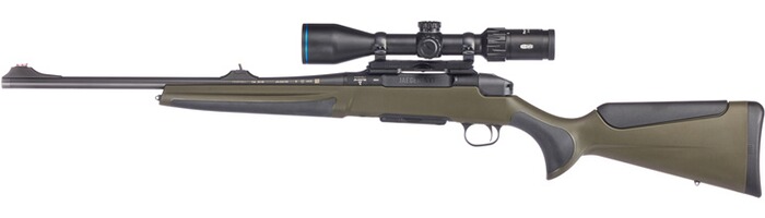 Komplettangebot Repetierbüchse NXT Composite mit MeoHunterR5 3-15x50 SFP, Haenel
