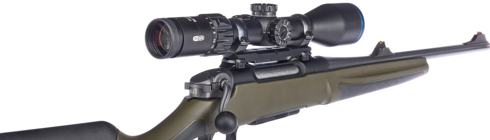 Komplettangebot Repetierbüchse NXT Composite mit MeoHunterR5 3-15x50 SFP, Haenel