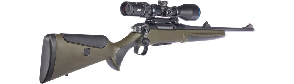 Komplettangebot Repetierbüchse NXT Composite mit MeoHunterR5 3-15x50 SFP, Haenel