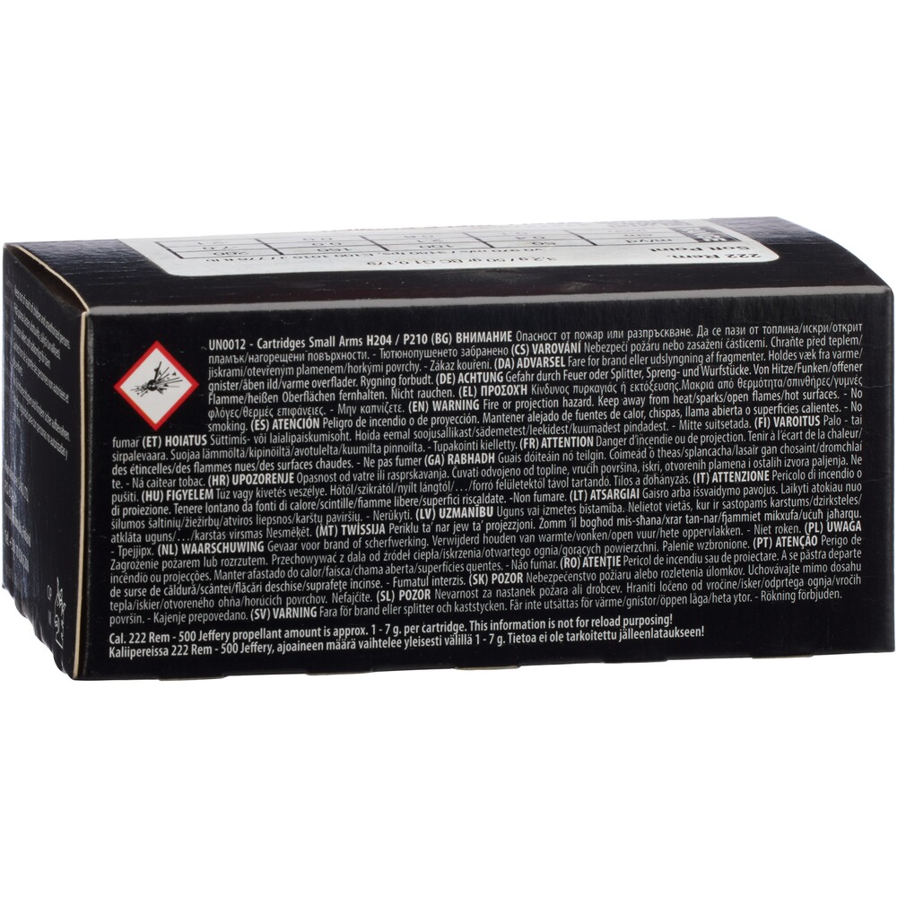 .222 Rem. Gamehead SP 3,2g/50grs, Sako