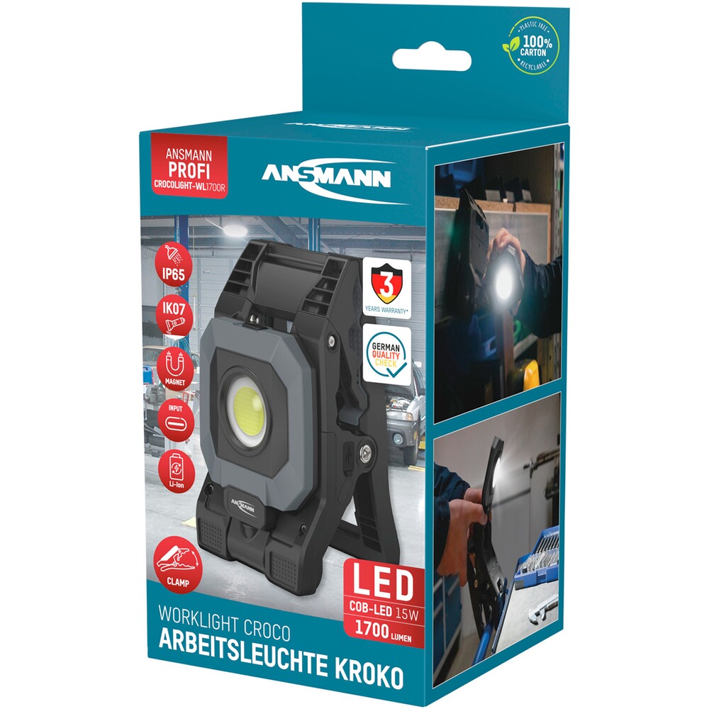 Arbeitsleuchte Kroco WL1700R, Ansmann