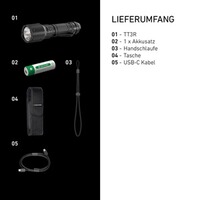Taschenlampe TT3R, Ledlenser