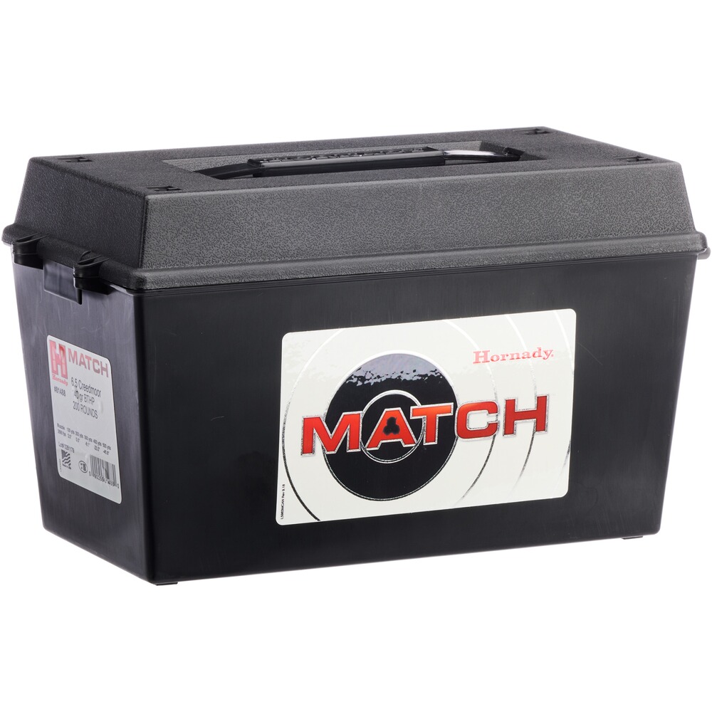 6,5 Creedmoor Match BTHP 9,1g/140grs. 200 Stück, Hornady