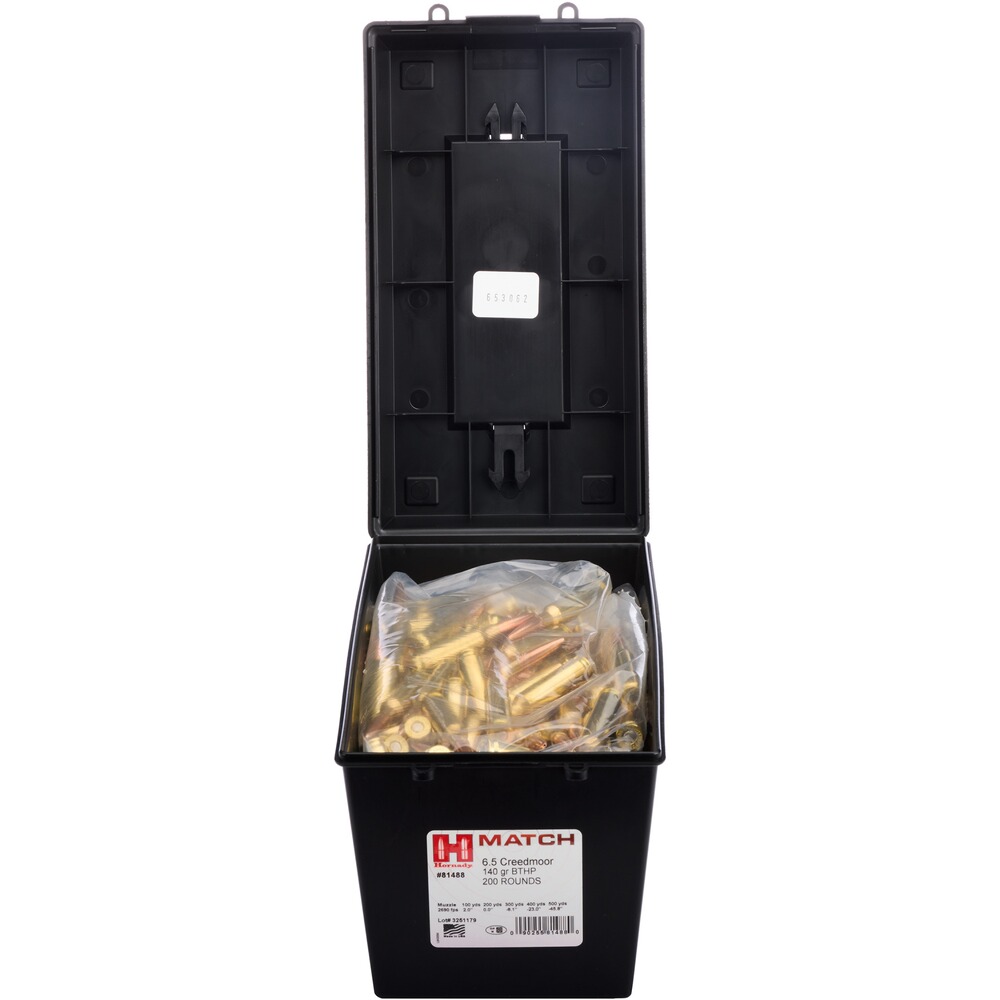 6,5 Creedmoor Match BTHP 9,1g/140grs. 200 Stück, Hornady