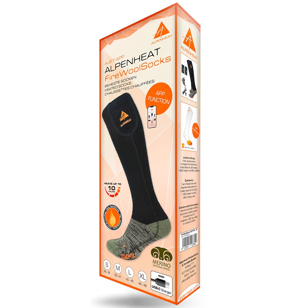 Heizsocken Fire-Socks AJ27-APP, Alpenheat