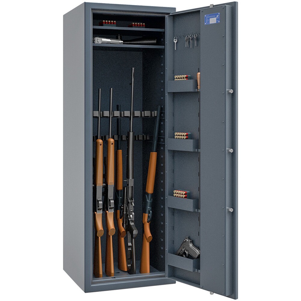 Stahlschrank Luzern WF MAX Klasse 0 – für 16 Langwaffen, ISS