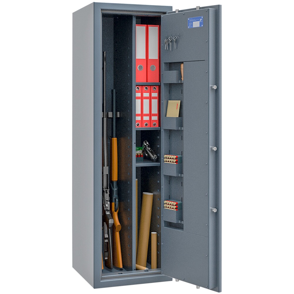 Stahlschrank St. Gallen WF MAX Kombi Klasse 1 – für bis 4 Langwaffen, ISS