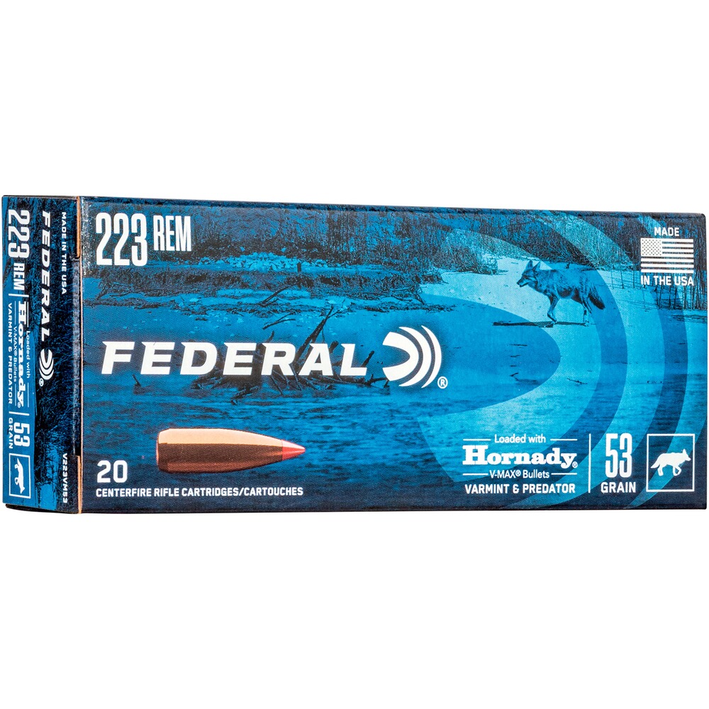 .223 Rem. Varmint & Predator V-Max 3,4g/53grs.