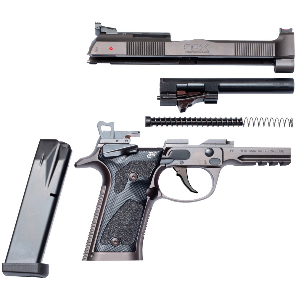 Pistole 92X Performance Optic Dark RDO, Beretta