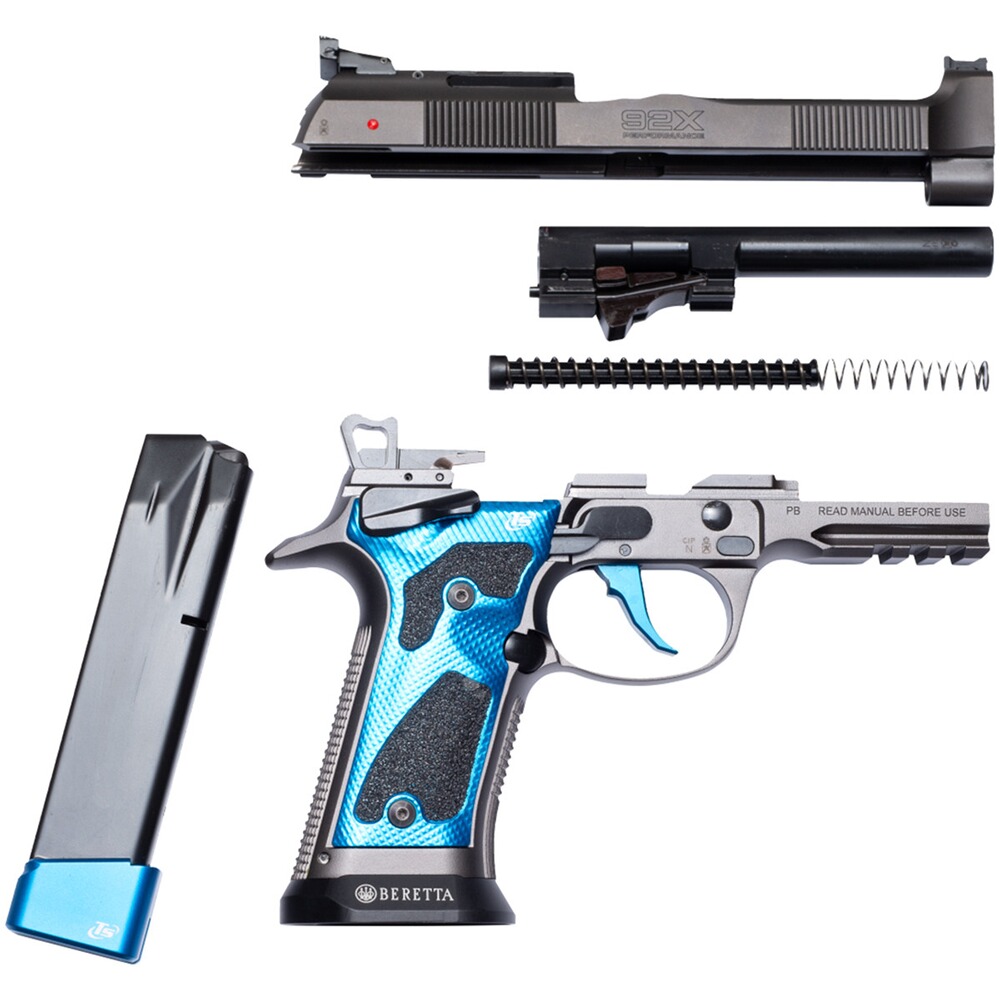 Pistole 92X Performance Optic Dark RDO, Beretta