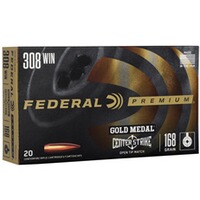 .308 Win. Gold Medal CenterStrike BTHP OTM 10,9g/168grs., Federal Ammunition