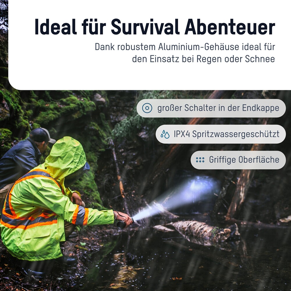 Taschenlampe Survival TS450RF, Ansmann
