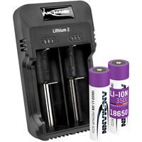 Ladegerät Lithium 2 & 2x Type 3500 Akkus, Ansmann