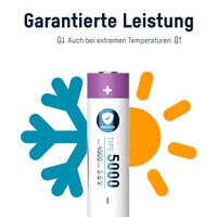 Akku 21700 5000 mAh mit Ladebuchse, Ansmann