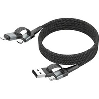 Ladekabel Magnetisches USB-A & USB-C, Ansmann
