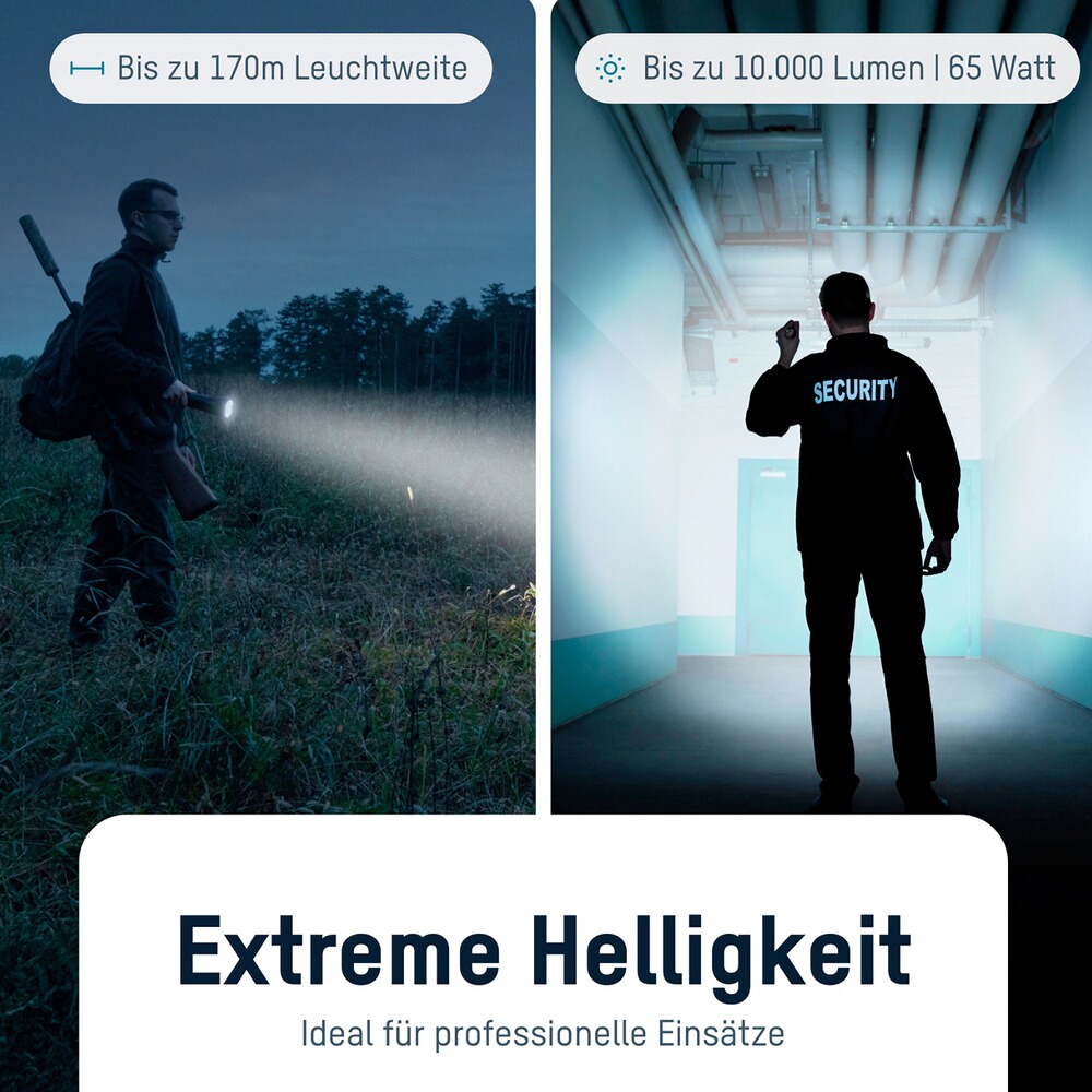 Taschenlampe T10000FR, Ansmann