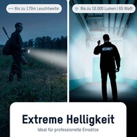 Taschenlampe T10000FR, Ansmann