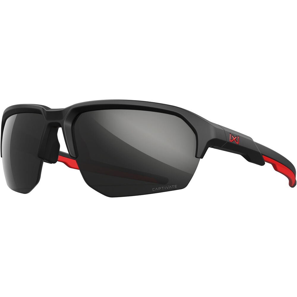 Schutzbrille WX JAKL Black Mirror-Red