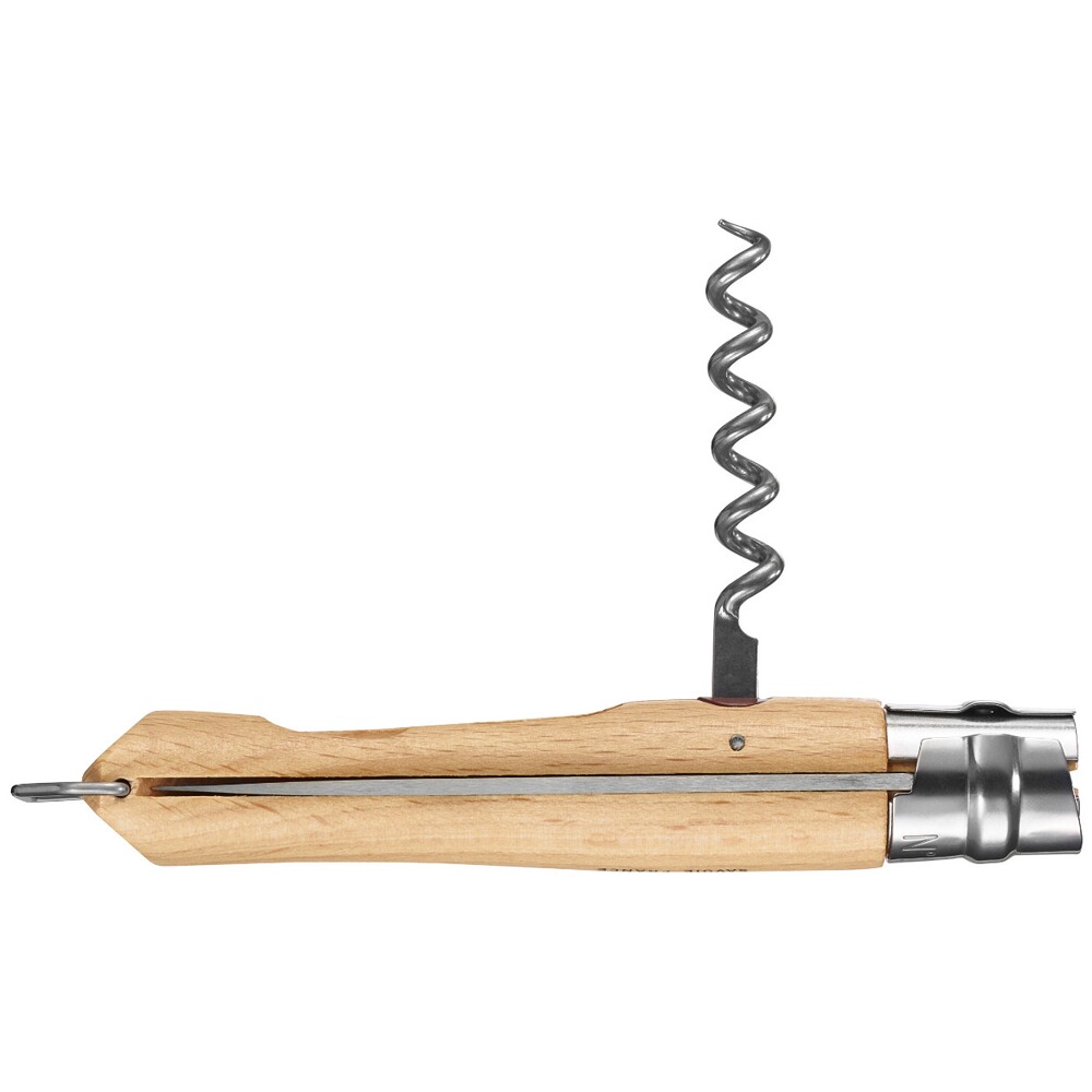 Messer No 10 mit Korkenzieher, Opinel