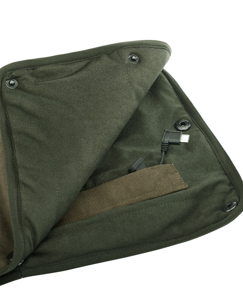 Beheizbares Sitzkissen & Muff, 2in1, Parforce Ultimate