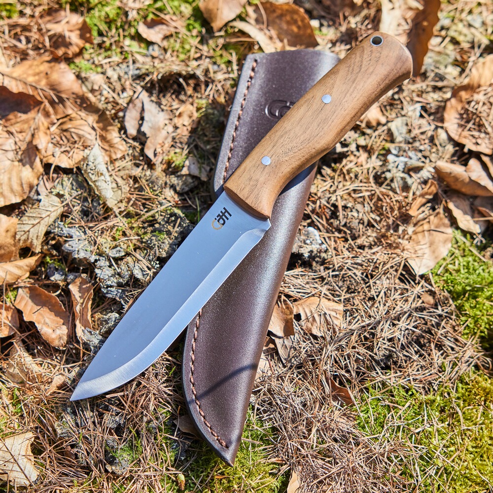 Outdoormesser Walnussholz, CJH