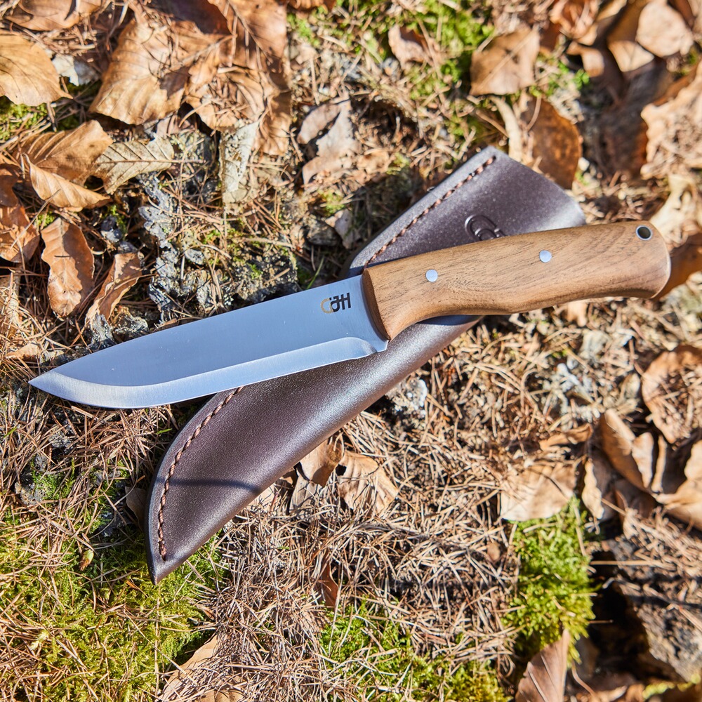 Outdoormesser Walnussholz, CJH