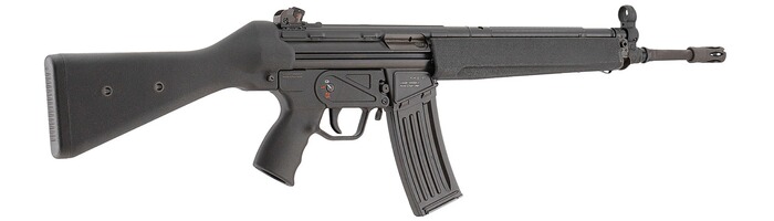 Airsoft Gewehr HK33 Gas, Heckler & Koch