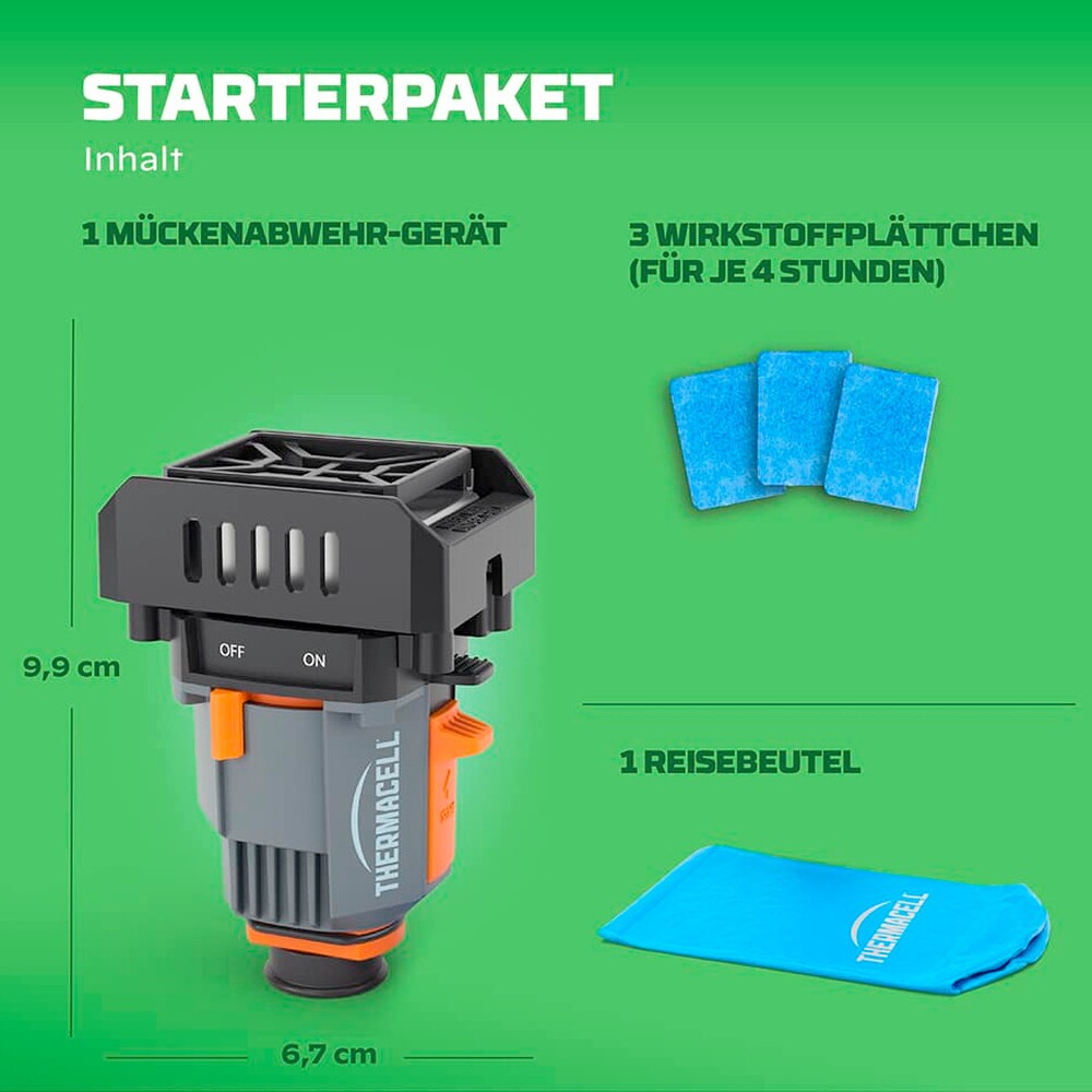 Stechmückenabwehrgerät MR-BP Backpacker PT19, THERMACELL