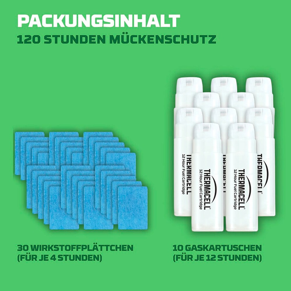 Nachfüllpack für Stechmückenabwehrgerät 120 Std. PT-19, THERMACELL